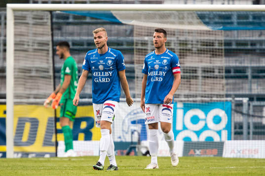 Trelleborgs Robin Nilsson och Alexander Blomqvist deppar