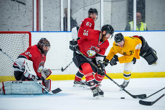 Malmö Redhawks målvakt Oscar Alsenfelt, Fredrik