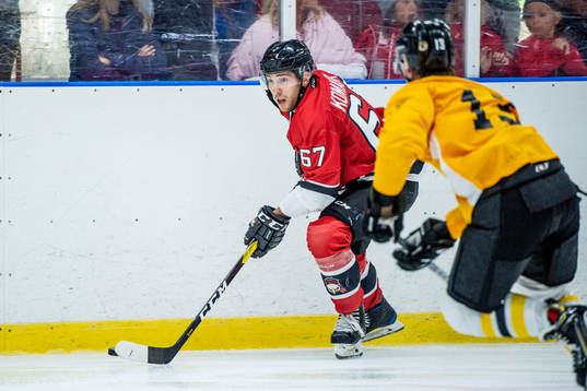 Malmö Redhawks Konstantin Komarek mot Panterns William Haag
