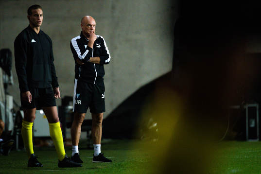 head coach Uwe Rösler of Malmö FF