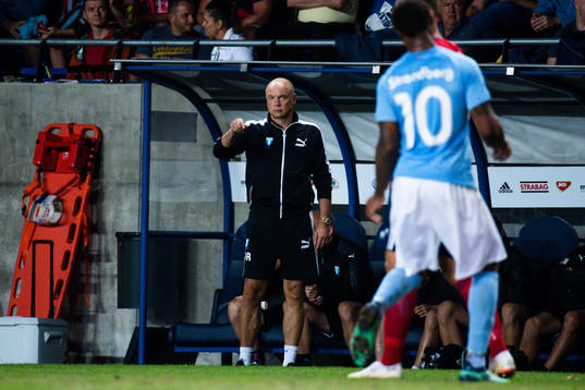 head coach Uwe Rösler of Malmö FF