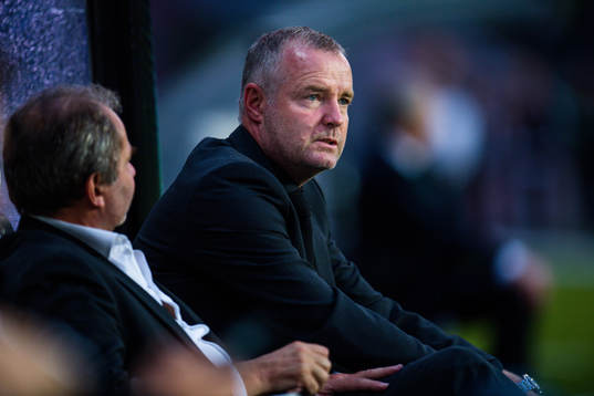 Rini Coolen, head coach of Rosenborg, prior the Europa