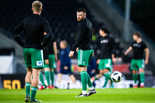 Josh O'Hanlon of Cork City prior the Europa League