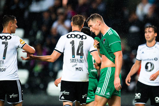 Sean McLoughlin of Cork City looks dejected