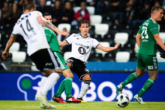 Anders Trondsen of Rosenborg in the Europa League