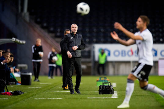 Rini Coolen, head coach of Rosenborg, in the Europa League