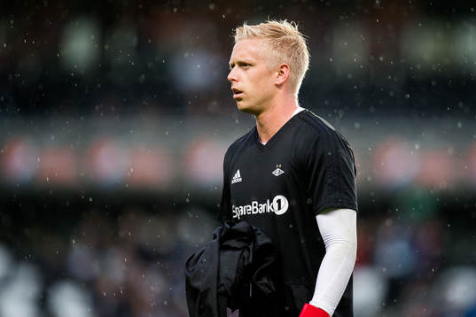 Goalkeeper Arild Østbø of Rosenborg
