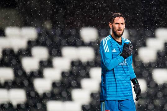 Goalkeeper Mark McNulty of Cork City in the Europa League