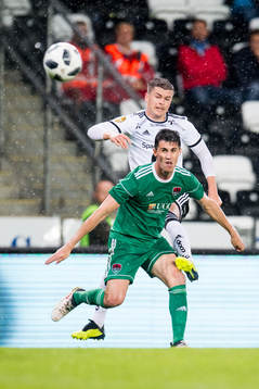 Pål André Helland of Rosenborg in the Europa League
