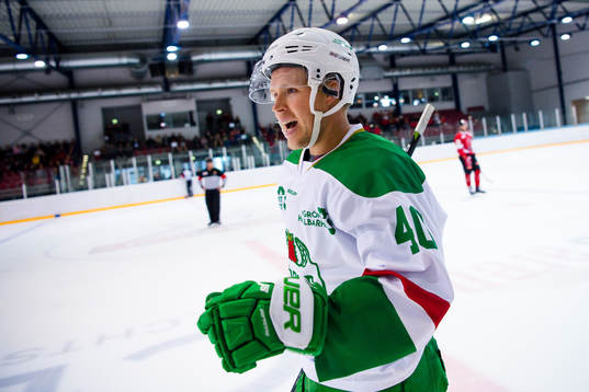 Rögles Christopher Bengtsson jublar
