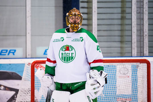 Rögles målvakt Justin Pogge