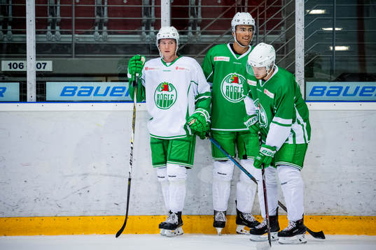 Rasmus Sandin, Alen Bibic och Lucas Elvenes