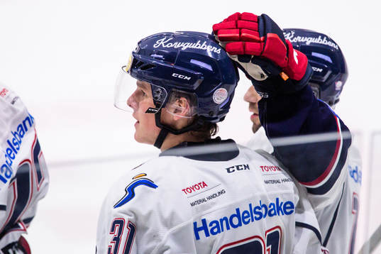 Linköpings Olle Lycksell jublar