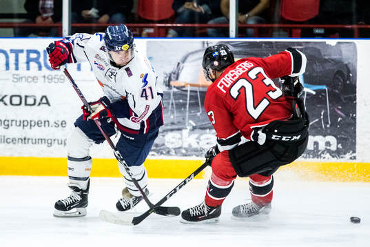 Linköpings Broc Little och Malmö Redhawks Christoffer