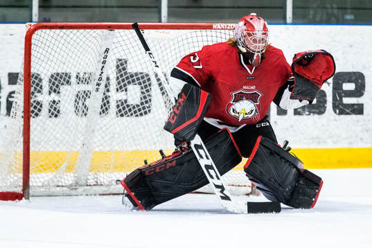 Malmö Redhawks målvakt Linus Gidbark