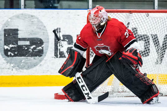Malmö Redhawks målvakt Linus Gidbark