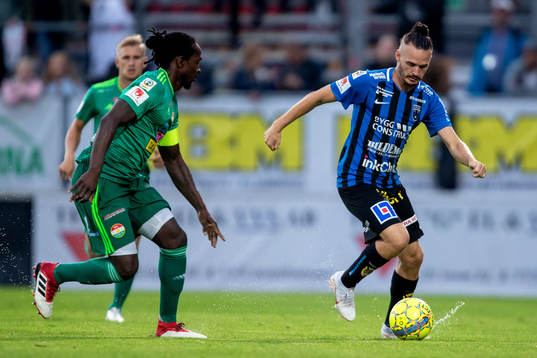 Sirius Jonas Lindberg och Dalkurds Kebba Ceesay