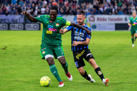 Sirius Jonas Lindberg och Dalkurds Kebba Ceesay