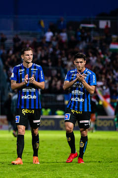 Sirius Robert Åhman Persson och Ian Sirelius deppar med
