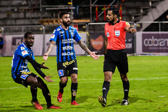 Sirius Mohammed Saeid och Charbel Georges i diskussion med