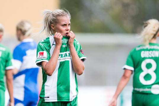Hammarbys Lotta Ökvist deppar