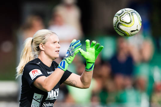 Eskilstunas målvakt Emelie Lundberg