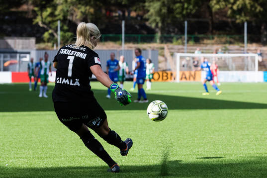 Eskilstunas målvakt Emelie Lundberg