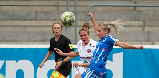 Rosengårds Celia Jimenez Delgado mot Kalmars Maja Träff