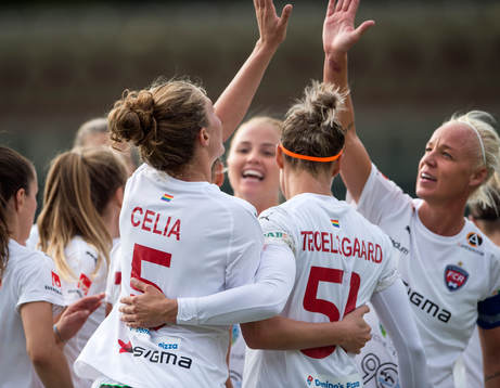 Rosengårds Celia Jiménez Delgado, Sanne Troelsgaard  och