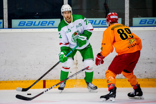 Rögles Daniel Zaar och Langnaus Chris DiDomenico
