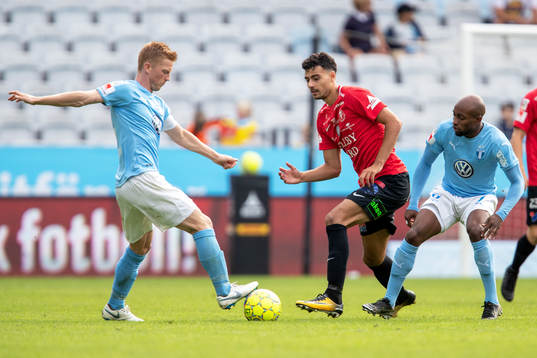Trelleborgs Deniz Hümmet och Malmö FFs Anders