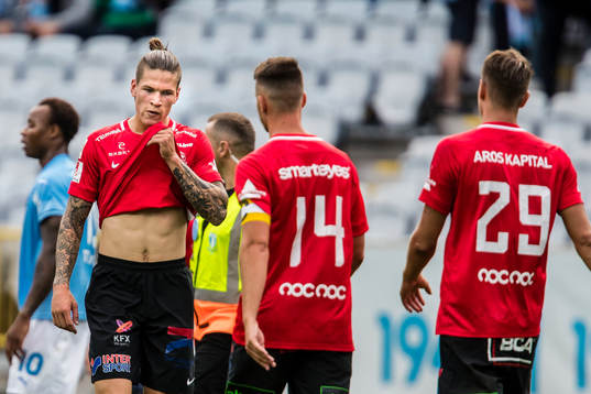 Trelleborgs Isak Jönsson deppar