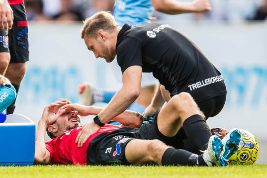 Trelleborgs Sebastian Ohlsson får behandling