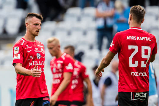 Trelleborgs Alexander Blomqvist och Jasmin Sudic deppar