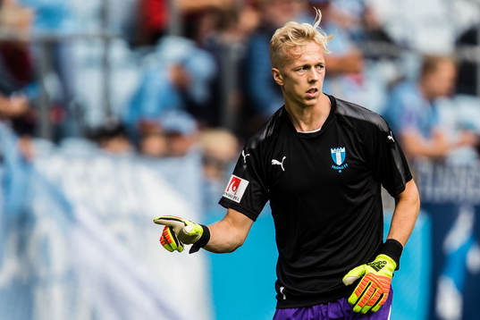 Malmö FFs målvakt Walter Viitala