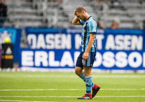 Djurgårdens Jesper Karlström deppar