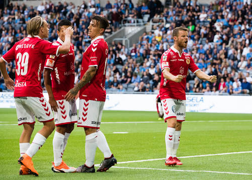 Kalmars Isak Magnusson, Erton Fejzullahu och Måns