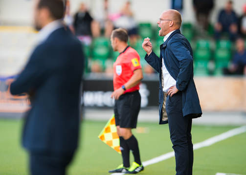 Sundsvalls tränare Joel Cedergren