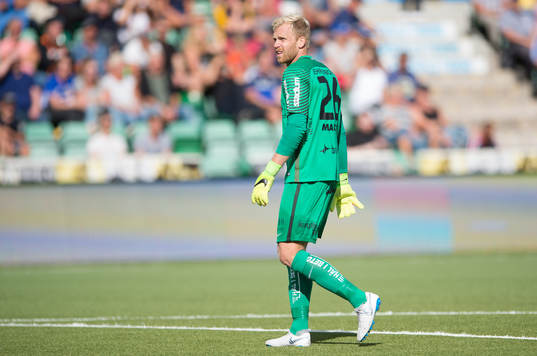 Häckens målvakt Peter Abrahamsson