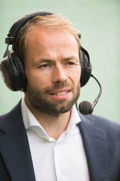 Häckens tränare Andreas Alm