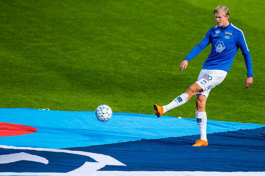 Erling Braut Håland of Molde