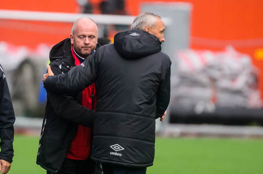 Gaute Ugelstad Helstrup, head coach of Tromsdalen,  and