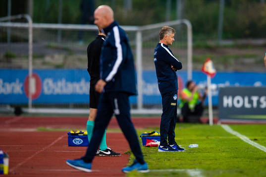 Ole Gunnar Solskjær, head coach of Molde