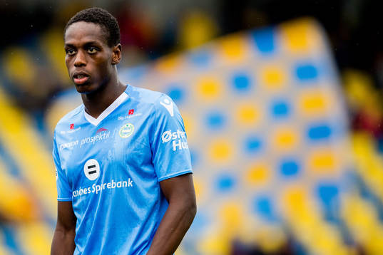 Akinsola Akinyemi of Sandnes Ulf