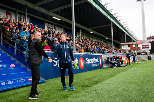 Rini Coolen, head coach of Rosenborg, and Christian