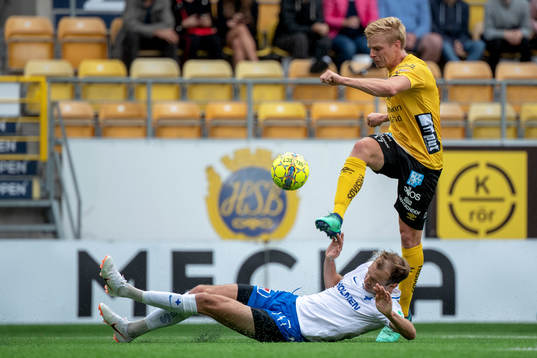 Elfsborgs Per Frick och Norrköpings Lars Christian Krogh