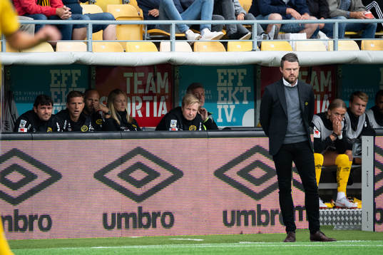 Elfsborgs manager Jimmy Thelin