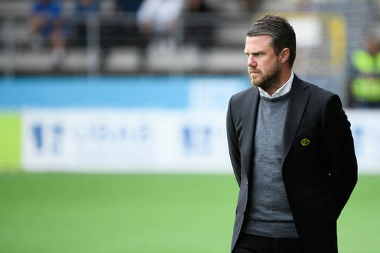 Elfsborgs manager Jimmy Thelin