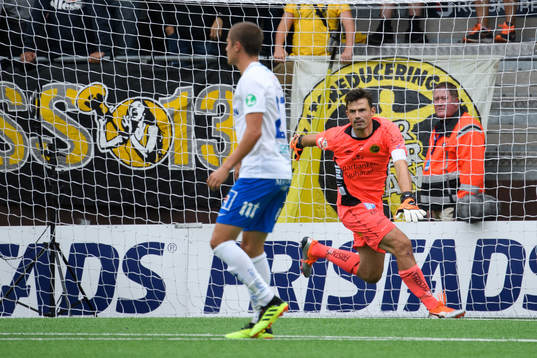 Elfsborgs målvakt Kevin Stuhr Ellegaard
