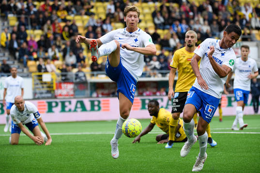 Norrköpings Alexander Fransson och Ian Smith